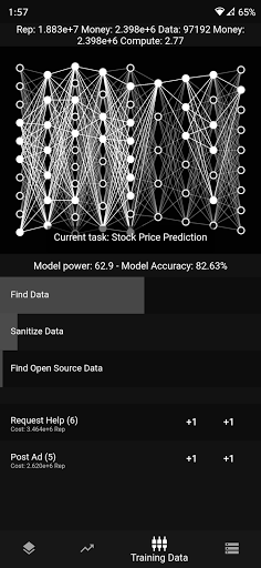 Perceptron - An Idle Game ekran görüntüsü