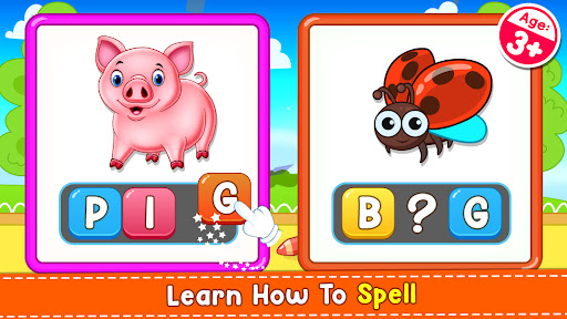 Kids Spelling Adventure ekran görüntüsü
