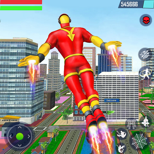 Rope Hero Spider City 3D