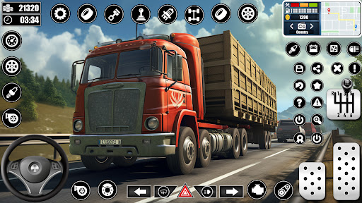 Cargo Truck Driver Truck Games ekran görüntüsü