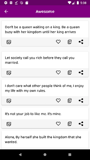 Girl Quotes ekran görüntüsü