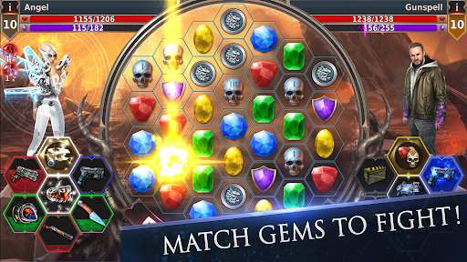 Gunspell 2 Match Gems ekran görüntüsü