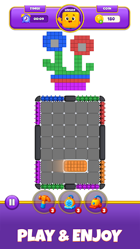Pixel Color Block Jam ekran görüntüsü