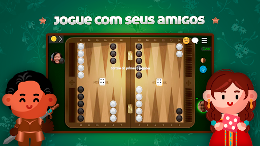 Gamão MegaJogos: Tabuleiro ekran görüntüsü