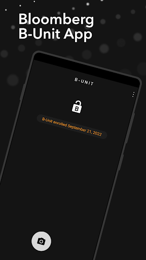 Bloomberg B-Unit ekran görüntüsü