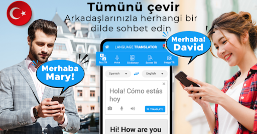 Tüm Diller Tercüman, Çeviri ekran görüntüsü
