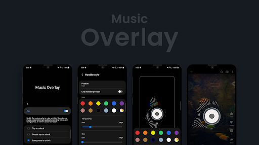 Black Screen: Music Overlay ekran görüntüsü