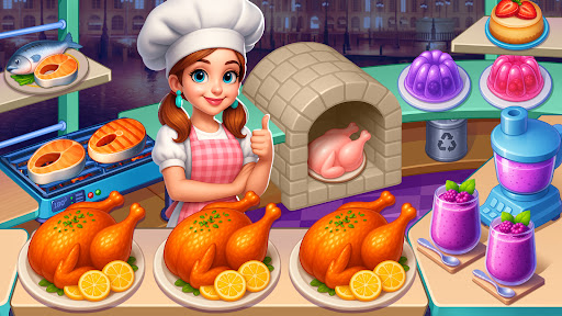 Cooking Express Cooking Games ekran görüntüsü