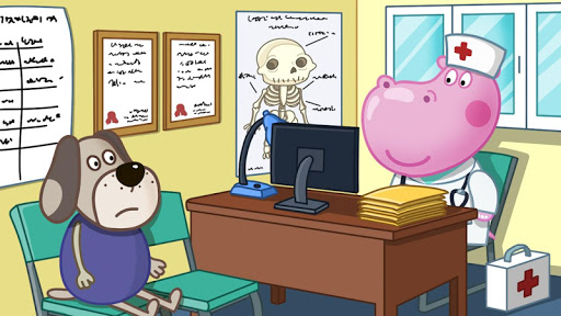 Doctor surgeon. Hospital ekran görüntüsü