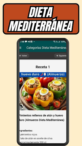 Dieta Mediterránea ekran görüntüsü