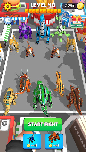 Robot Dinosaur Fight Battle ekran görüntüsü