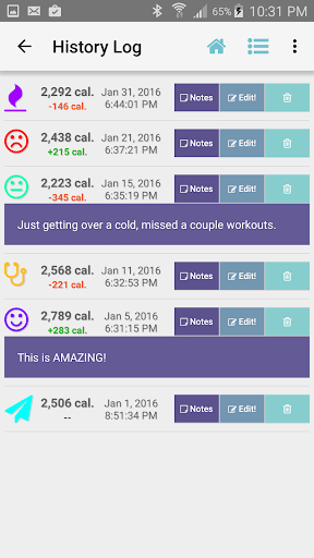 TDEE Calculator & Tracker ekran görüntüsü