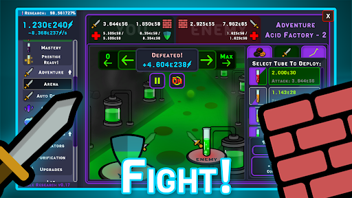 Idle Research: Endless Tycoon ekran görüntüsü