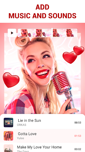 Love Collage - Video Editor ekran görüntüsü