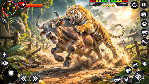 Tiger Game: Family Simulator ekran görüntüsü