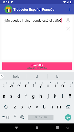 Traductor Español Frances ekran görüntüsü