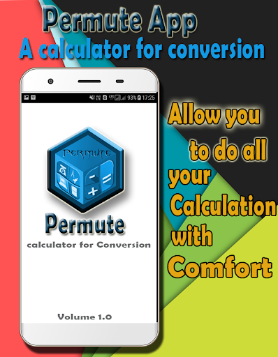 Permute App - Calculator cum U ekran görüntüsü