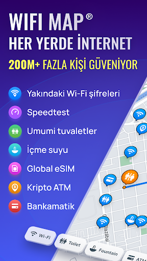 WiFi Map: WiFi Şifreleri ekran görüntüsü