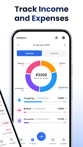 FinAI Budget & Expense Tracker ekran görüntüsü