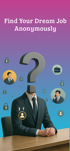 Hire22 Anonymous AI Job search ekran görüntüsü