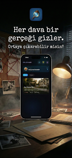 ColdCase - Çevrimiçi Dedektif ekran görüntüsü