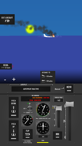 Flight Simulator 2d - sandbox ekran görüntüsü