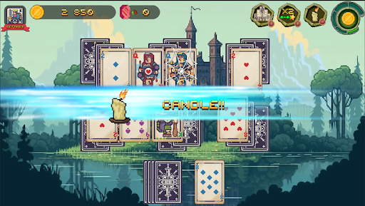 Solitaire War of Kings ekran görüntüsü