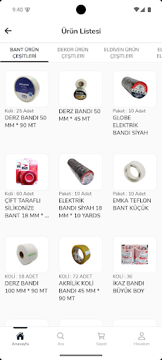Nilpazarlama ekran görüntüsü