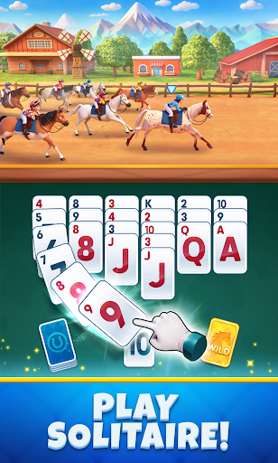 Horse Racing Solitaire ekran görüntüsü