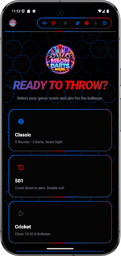 Neon Darts Master - Offline ekran görüntüsü