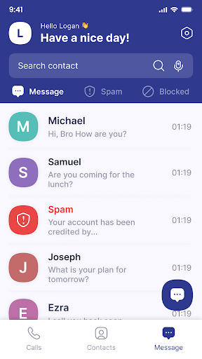 TrustDial: Caller, SMS & Block ekran görüntüsü