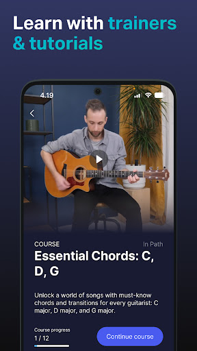 GuitarTuna: Tune & Play Guitar ekran görüntüsü