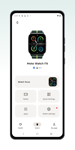 Moto Watch ekran görüntüsü