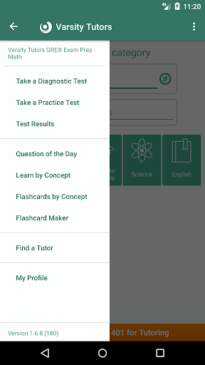 GRE Subject Test Math Practice ekran görüntüsü