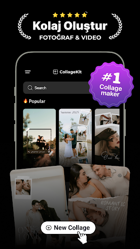 Fotoğraf Kolaj - Collage Kit ekran görüntüsü
