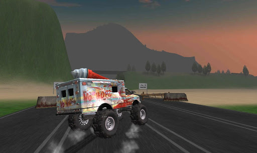 Truck Driving Zombie Road Kill ekran görüntüsü