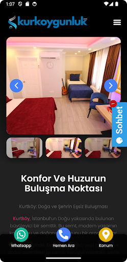 Kurtköy Günlük Daire ekran görüntüsü