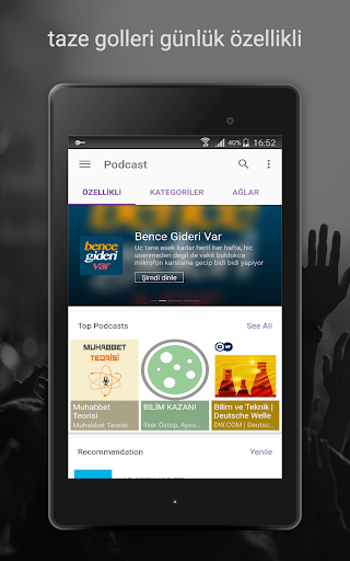 Podcast Radyo Müzik - Castbox ekran görüntüsü