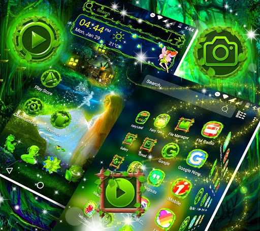 Fairy Launcher Theme ekran görüntüsü