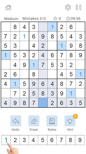 Zen Sudoku ekran görüntüsü