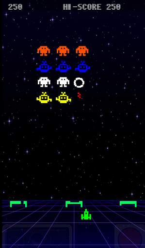 retro invaders ekran görüntüsü