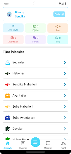 Büro İş ekran görüntüsü