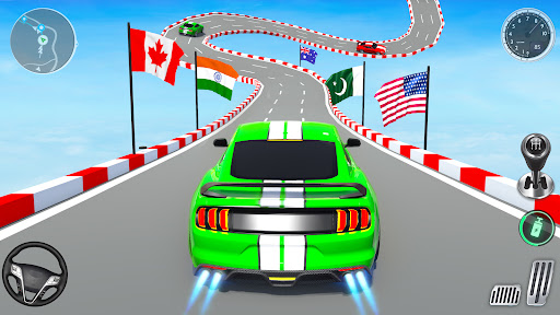 Muscle Car Stunts - Ramp Car ekran görüntüsü
