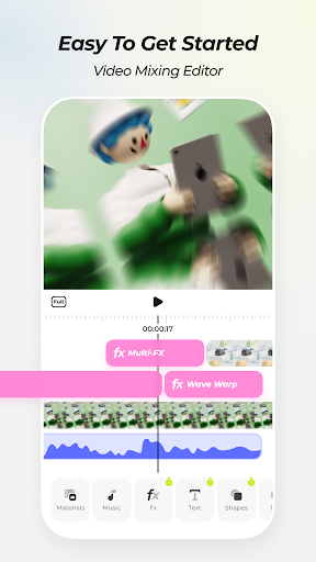 Blurrr-Capcut pro video editor ekran görüntüsü