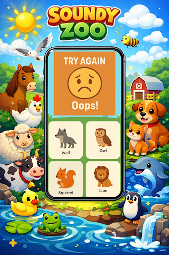 Soundy Zoo ekran görüntüsü
