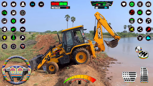 ABD inşaat 3d Jcb ekskavatör ekran görüntüsü