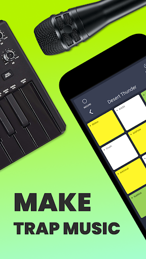 Trap Drum Pads 24 - Make Beats ekran görüntüsü