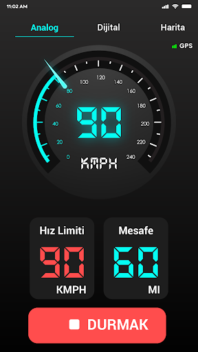GPS Hız göstergesi - Odometer ekran görüntüsü