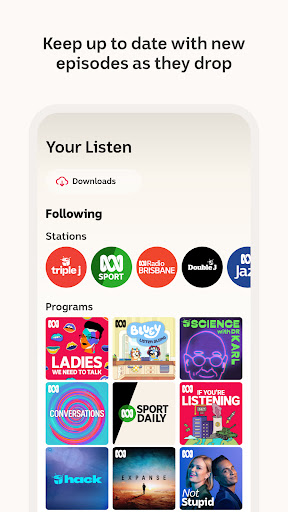 ABC listen: Radio & Podcasts ekran görüntüsü