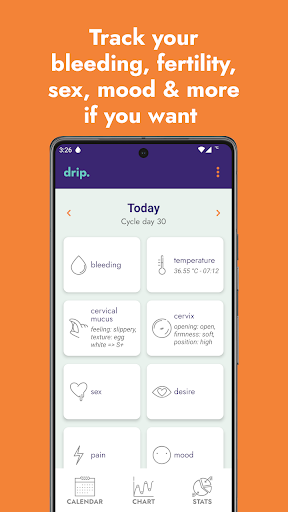 drip period & cycle tracker ekran görüntüsü